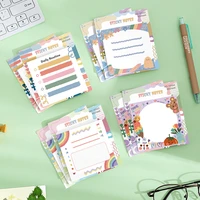 new weekly daily planner to do rainbow sticky notes memo pad notepad posted it pads office school supplies korean stationery in
