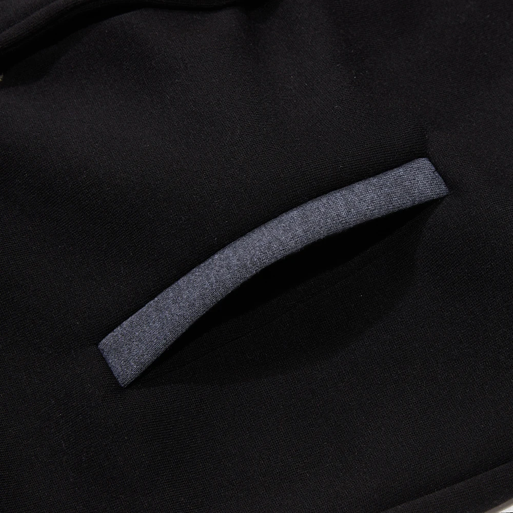 Brooklyn New York Мужская осенняя уличная куртка с принтом и капюшоном на молнии из