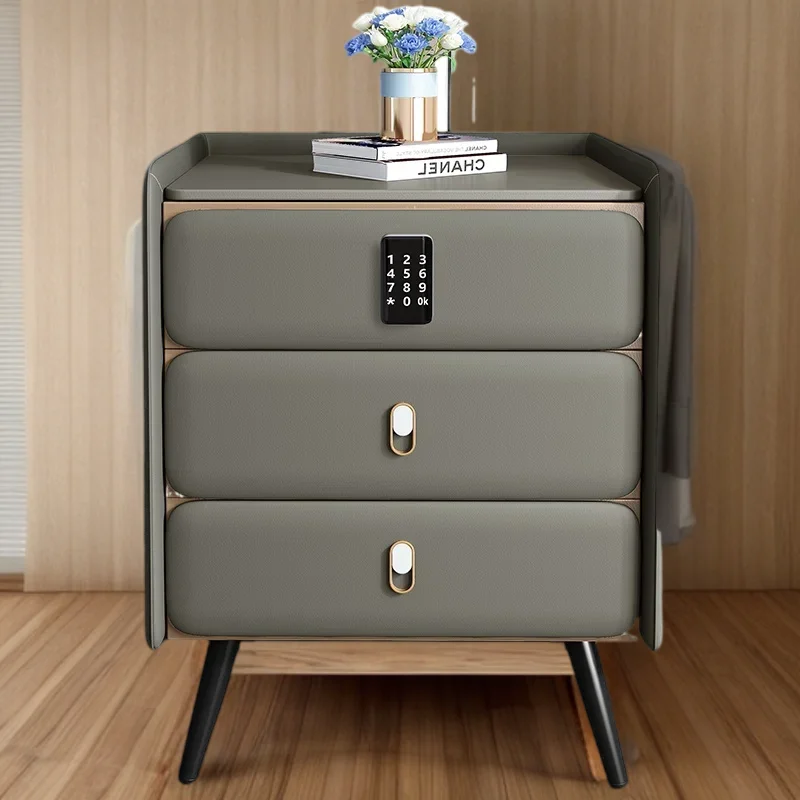 Дизайнерский шкаф в скандинавском стиле Comedina узкая маленькая ночная кровать