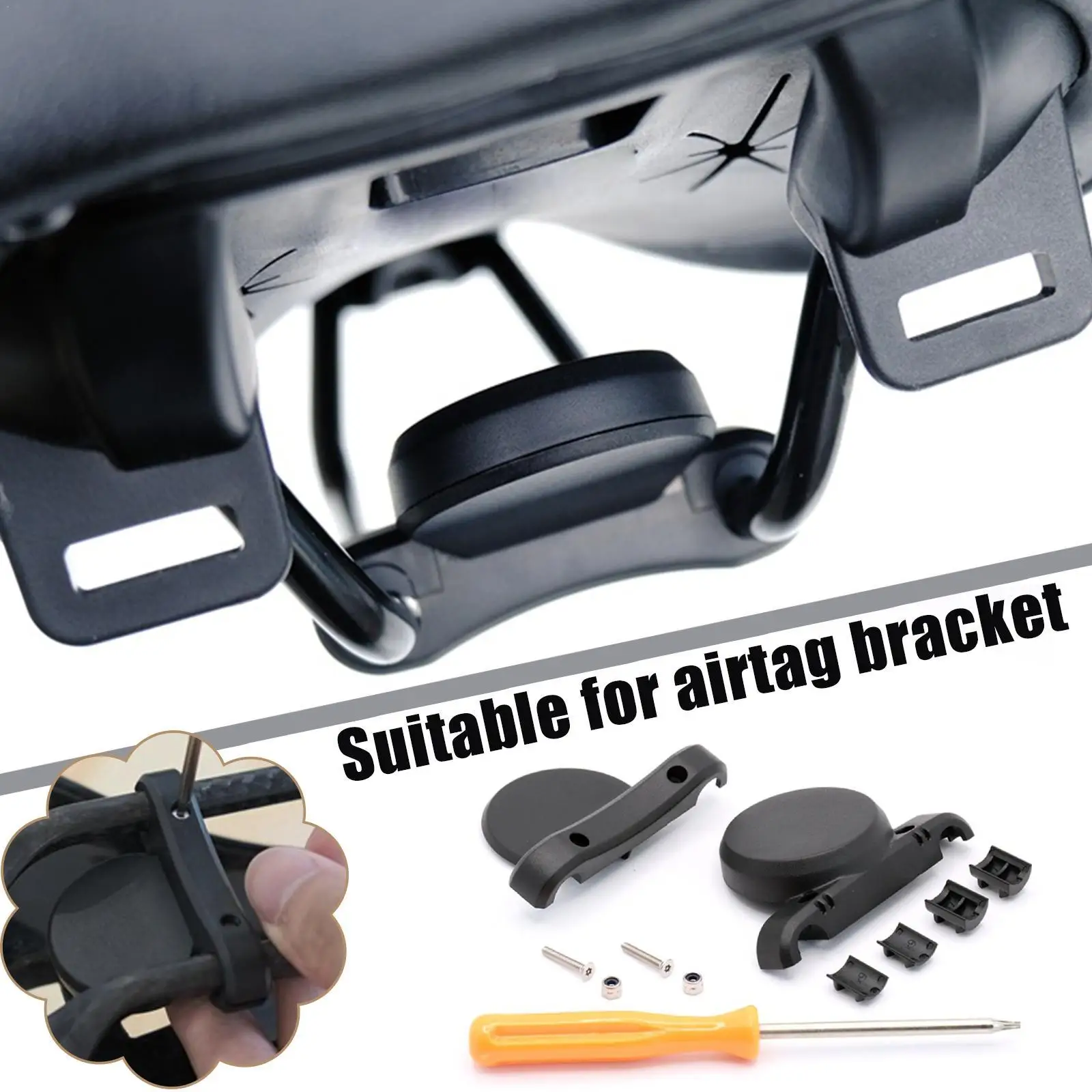 Bike Holder Bracket Protective For Airtag Air Tag Anti-theft