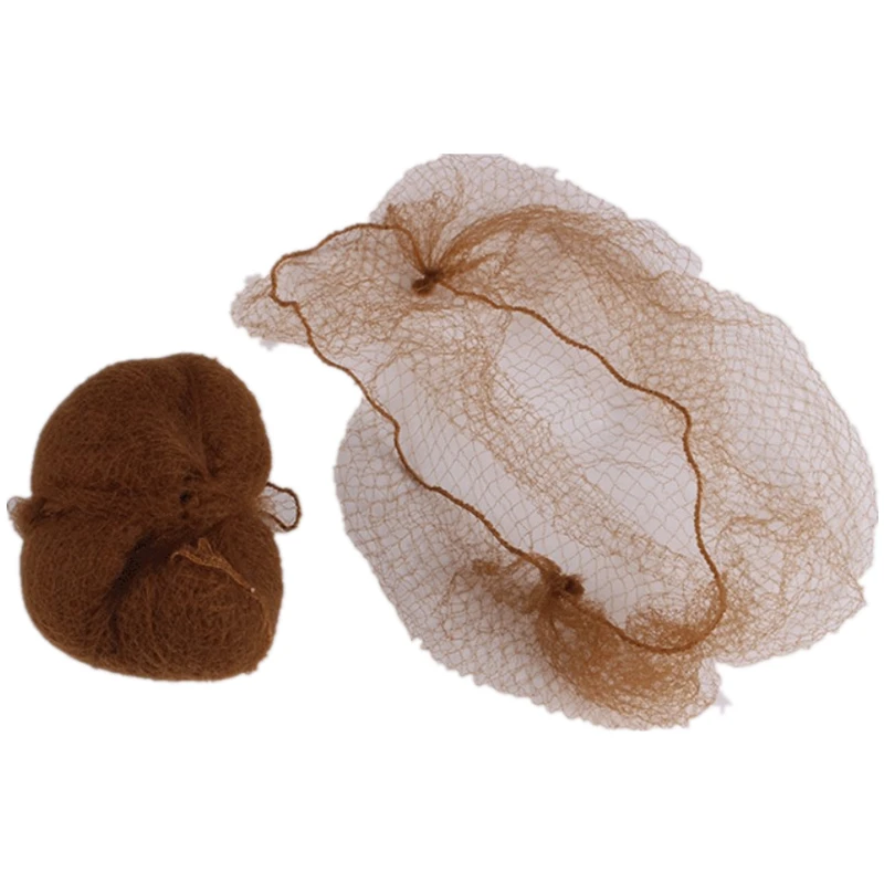 

Hot Sale 20PCS Multi Colors Nylon Hair Nets Black Convenient Hairnets Invisible Soft Elastic Lines Hairnets Styling Accessories