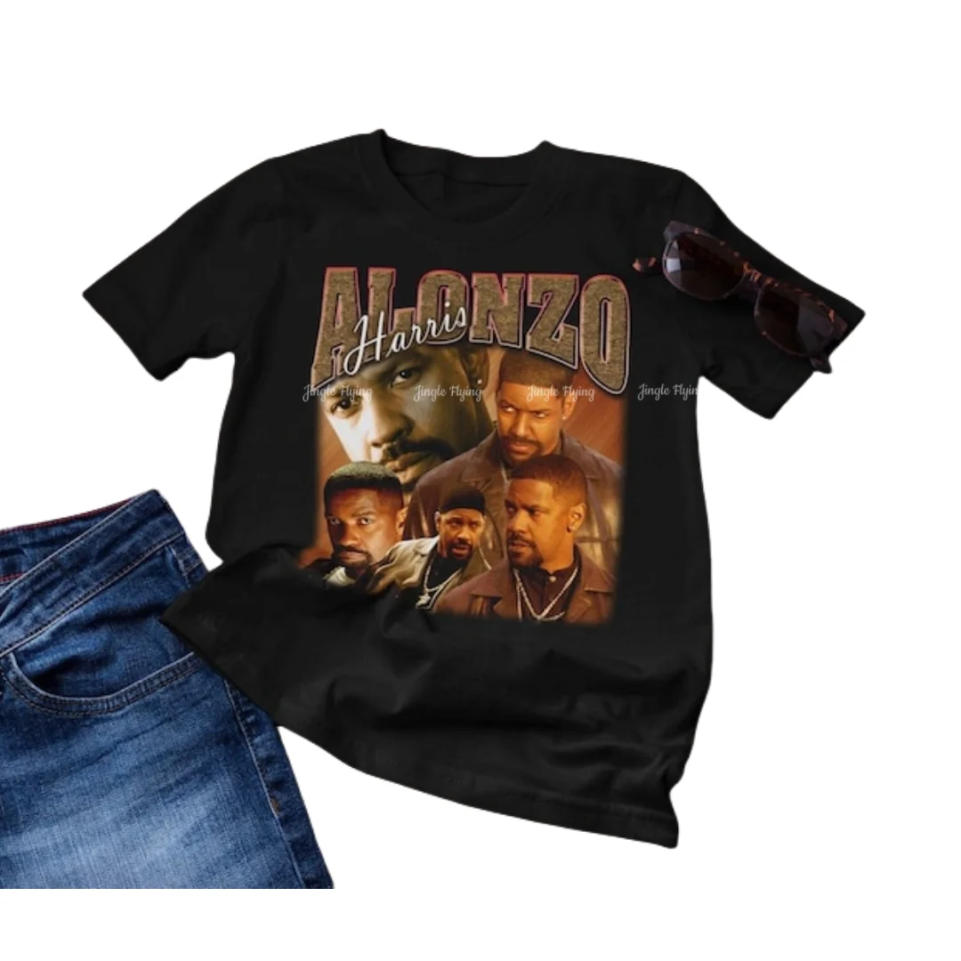 Ограниченная футболка Alonzo Harris идея подарка подарки для мужчин и женщин