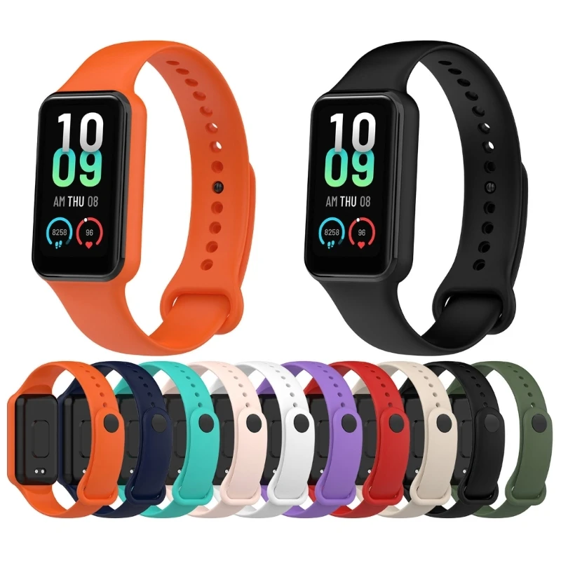 

Silicone Quick Release Wristband For Huami Amazfit Band 7 Replacement Sports Straps Bracelet for Amazfit Band 7 Watch Correa