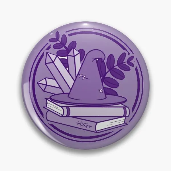 

Wizard Kit Purple Customizable Soft Button Pin Fashion Brooch Hat Cute Lapel Pin Lover Clothes Collar Jewelry Creative Badge