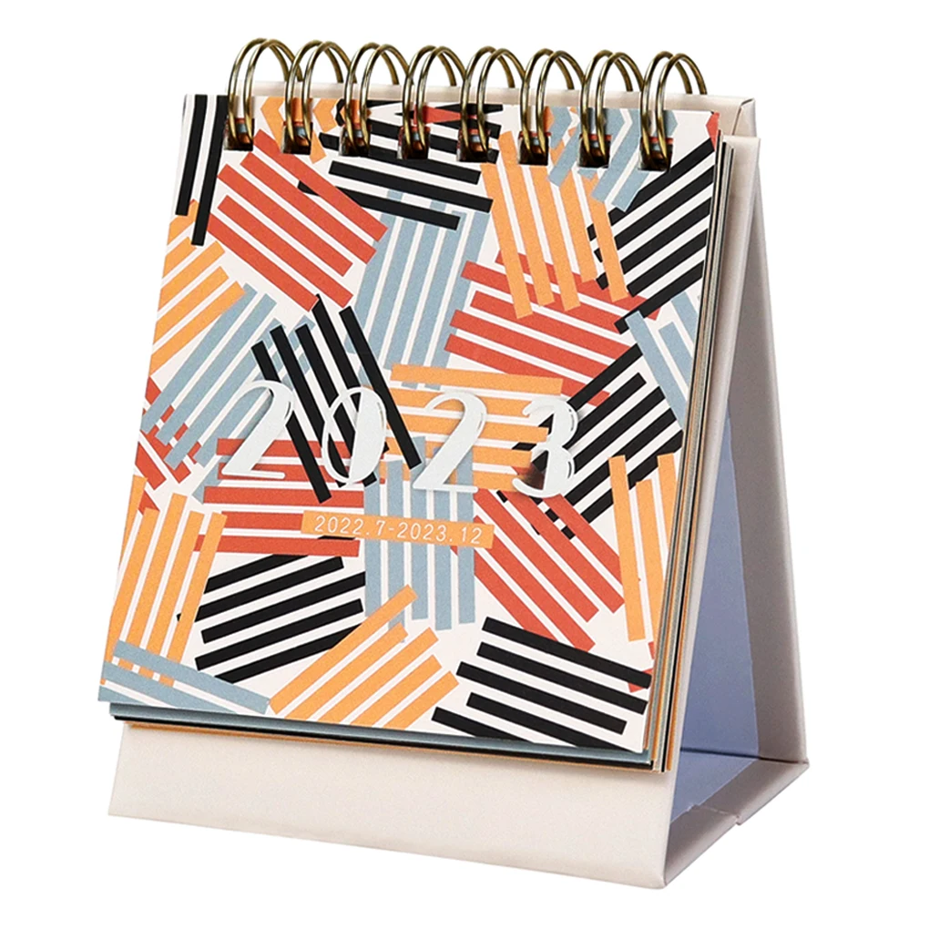 

1/2/3/5 Bedroom 2022-2023 Calendar Household Office School August to December Daily Schedule Table Planner Ornament Colorful