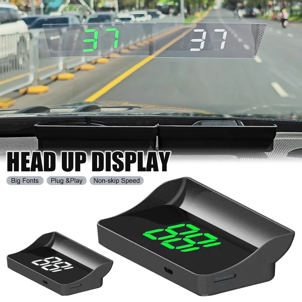 

Car Head Up Display GPS HUD USB Powered Windshield Projector KM/H MPH Speedomete Large Font for Car Truck SUV Auto Accessories