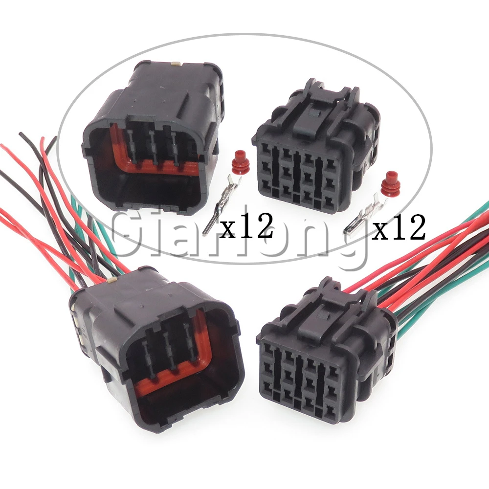 1 комплект 12 способов автозапчастей 7123-7923-30 Автомобильная герметичная розетка MG640348 строительный экскаватор дроссельная заслонка двигателя Электрический проводной соединитель