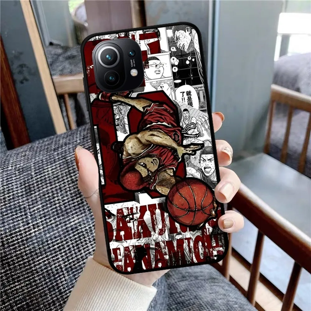 Чехол для телефона Japan Comic Slam dunk Sakuragi Xiaomi Mi 5X 8 9 10 11 12 lite pro 10T PocoX3pro PocoM3 Note