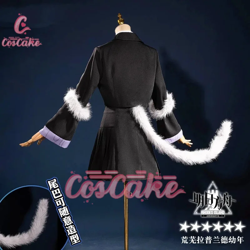 Костюм для косплея Coscake Arknights Lappland униформа на Хэллоуин карнавал вечеринку
