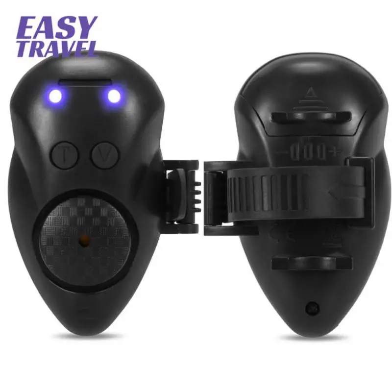 

Portable Led Flash Fishing Vibration Alarm Day And Night Indicator Fishing Gear For Sea Rod Throwing Rod Storehouse Fishing