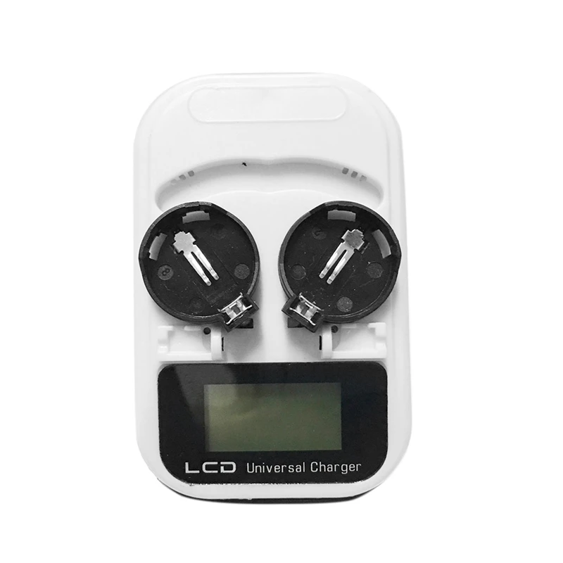 Умное зарядное устройство с ЖК-дисплеем 3 6 В для LIR2032 LIR2025 LIR2016 кнопочный