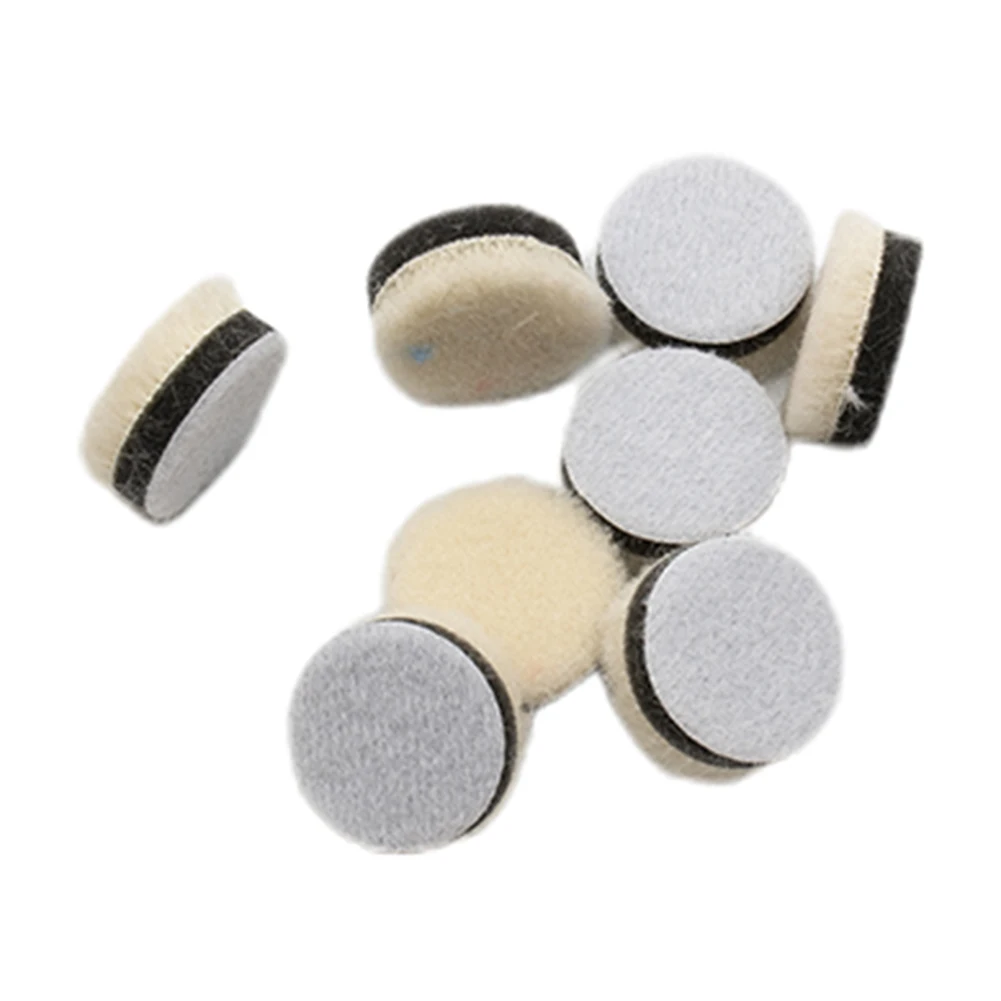 

30Pcs 1 Inch Wool Polishing Pads Or Glass Buffing Cleaning Tool Polishing Pad Polishing Tools Polimento Pads For Drill Compound