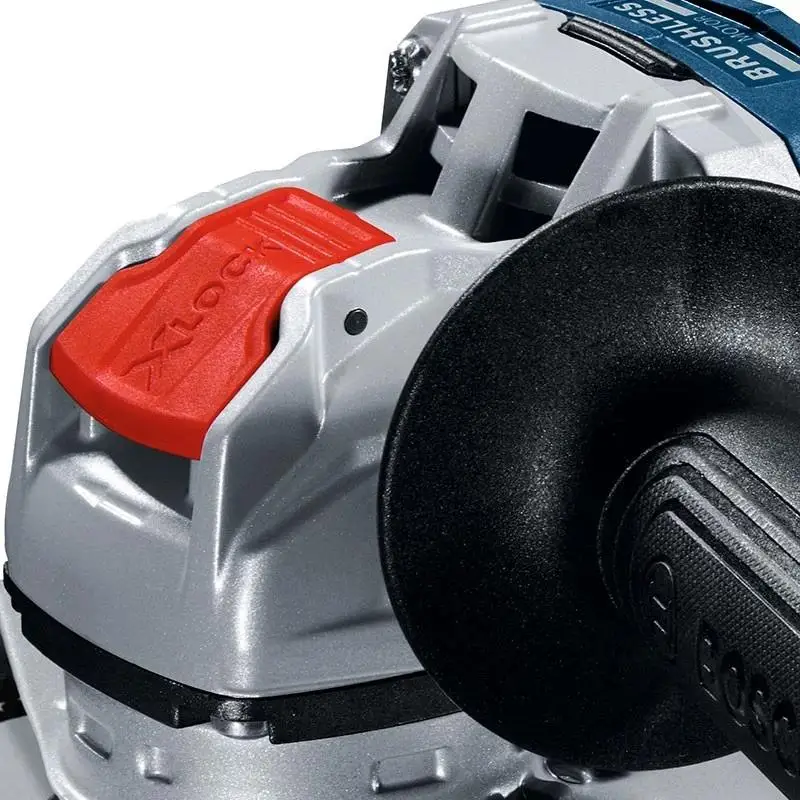 Фото Угловая шлифовальная машина Bosch GWX 180-LI, беспроводной режущий бесщеточный двигатель, литиевый 18 в, перезаряжаемый электроинструмент, угловая... №5