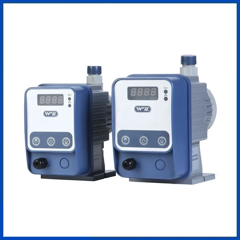 Регулируемый кислотный хлорный химический дозирующий насос 0-70 л/ч, электронный дозирующий насос для бассейна