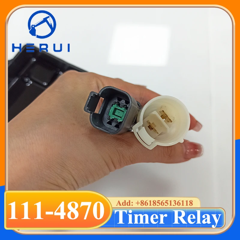 Реле таймера 111-4870 1114870 двигателя для экскаватора 311B 312B L 3046.