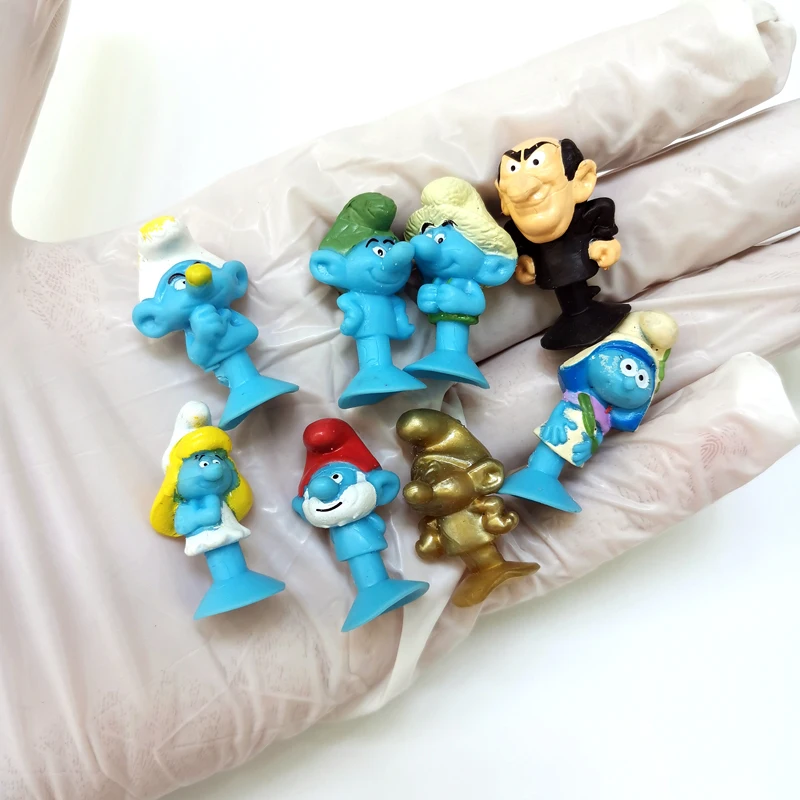 50-100 шт. оригинальные мягкие мини-фигурки стикез из ТПР фрукты овощи монстр