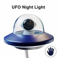 ufo night light galaxy star projector starry sky astronaut lamp home room decor decoration bedroom decorative luminaires gift