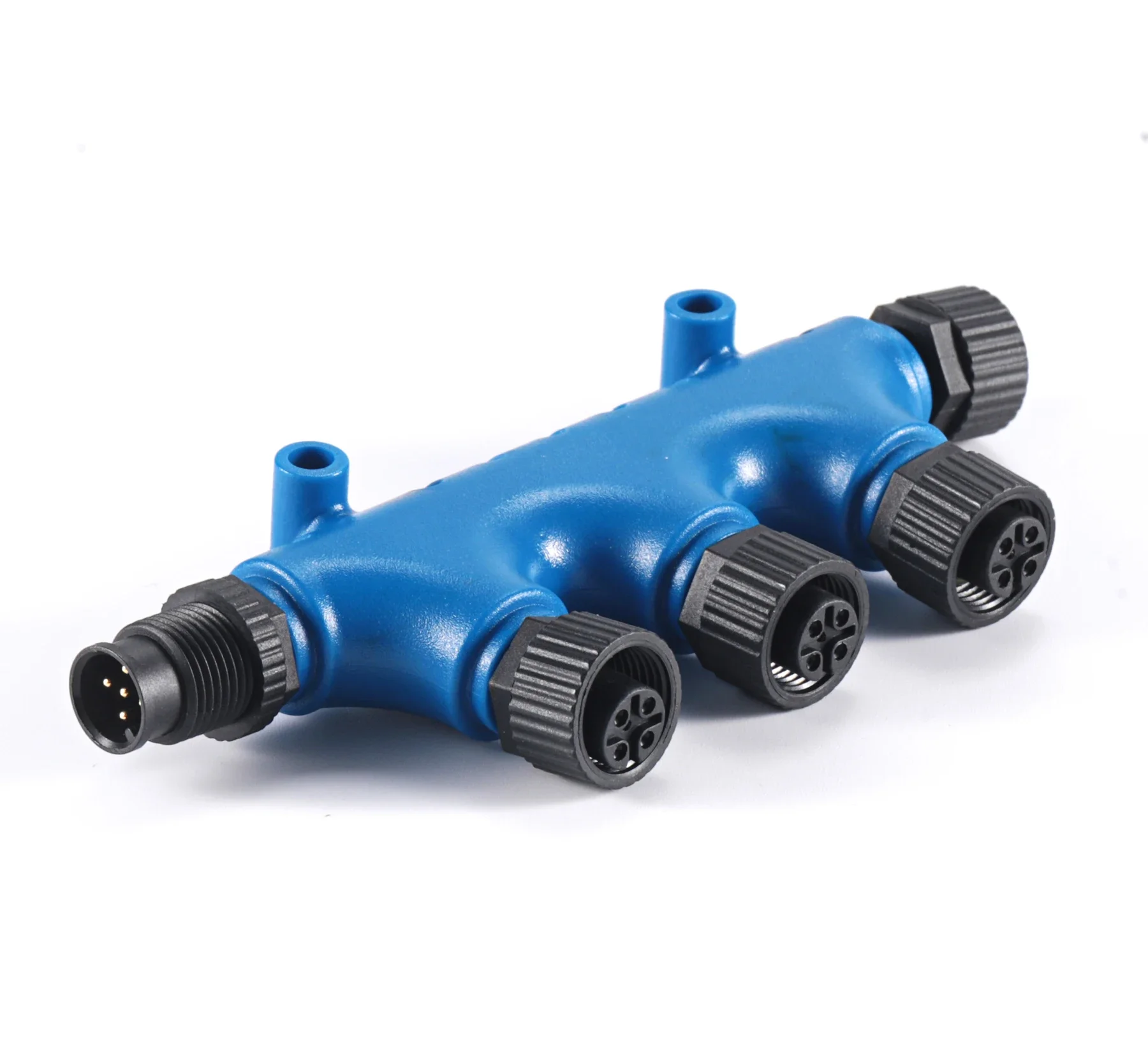 Фото Разъем NMEA 2000 T-типа, 3, 4, 5, 6, 7, 8 портов, 5-контактный, с резьбой M12, IP67, водонепроницаемый, для Garmin, Lowrance, Simrad, B&G №3