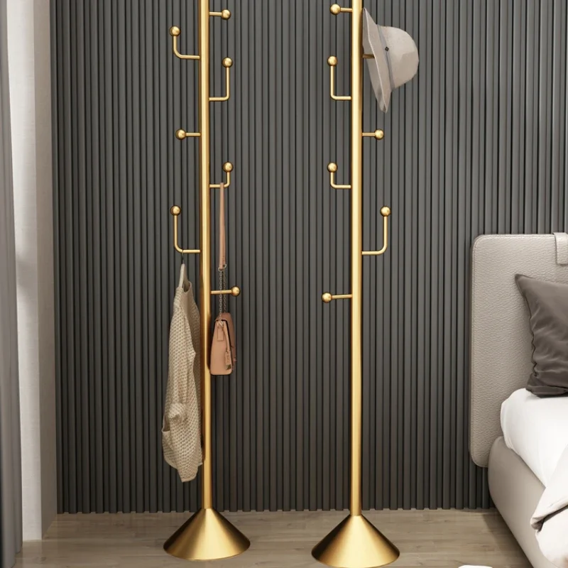 

Italian Luxury Floor Standing Rack Bedroom Creative Living Room Organizer Storage Rack Portable Rack De Ropa Room Furniture