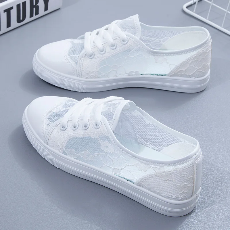 

Hollow flat white shoes women's new sneakers women's breathable casual shoes mesh all-match shoes women shoes for women sneaker
