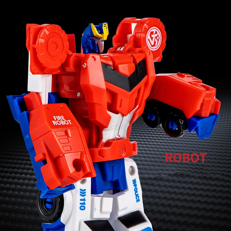 Трансформационный спасательный робот комбинированная колесница деформация