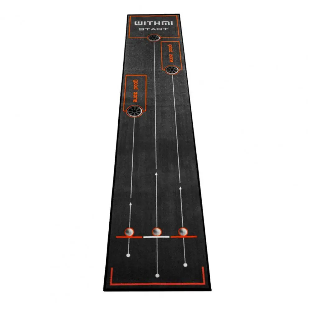 

Golf Mat Soft Long Lifespan Nylon Golf Putting Foldable Simulated Wear-resistant Practice Portable Blanket for Personal Use