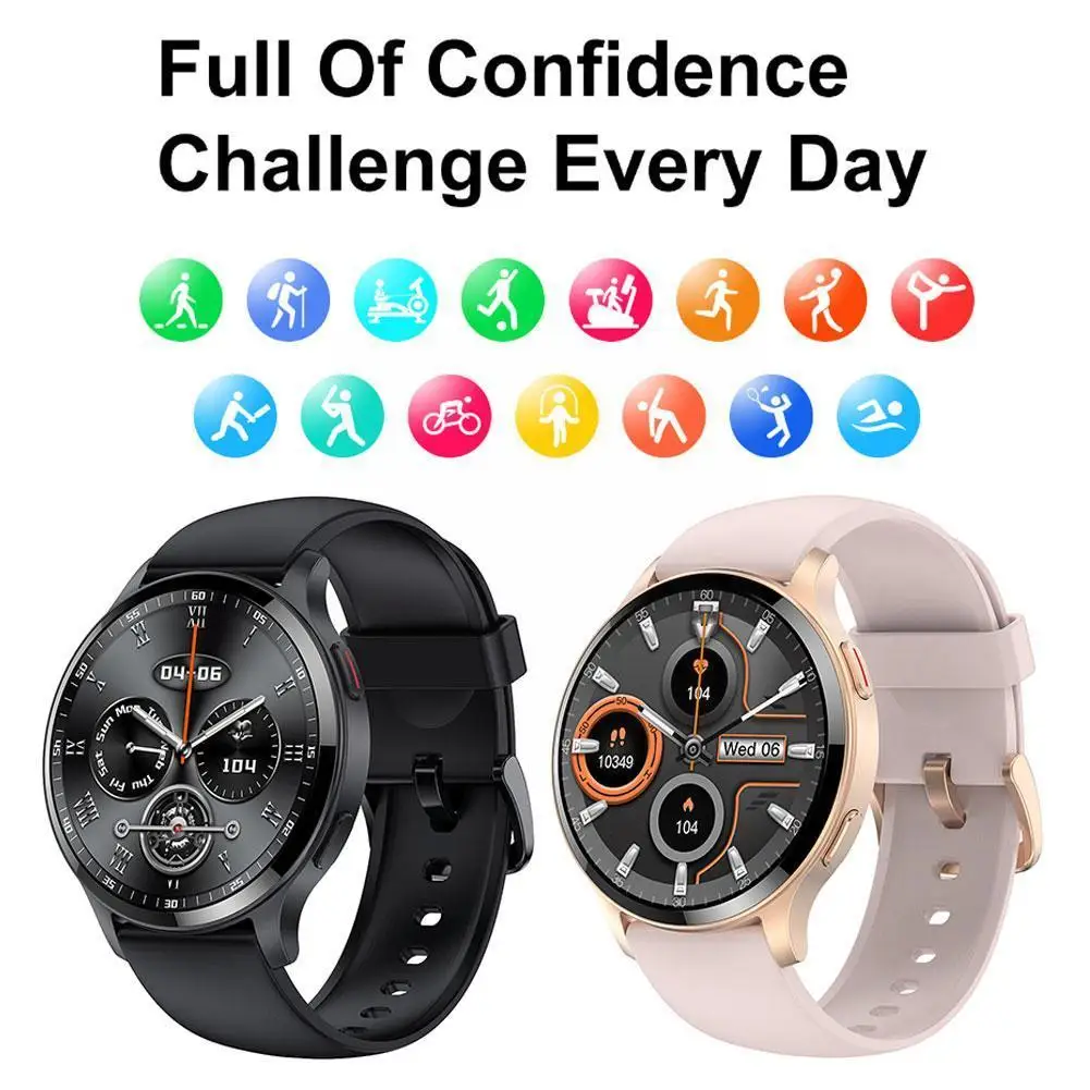 

Смарт-часы LW77 O6U8, 1,45 дюйма, с Bluetooth