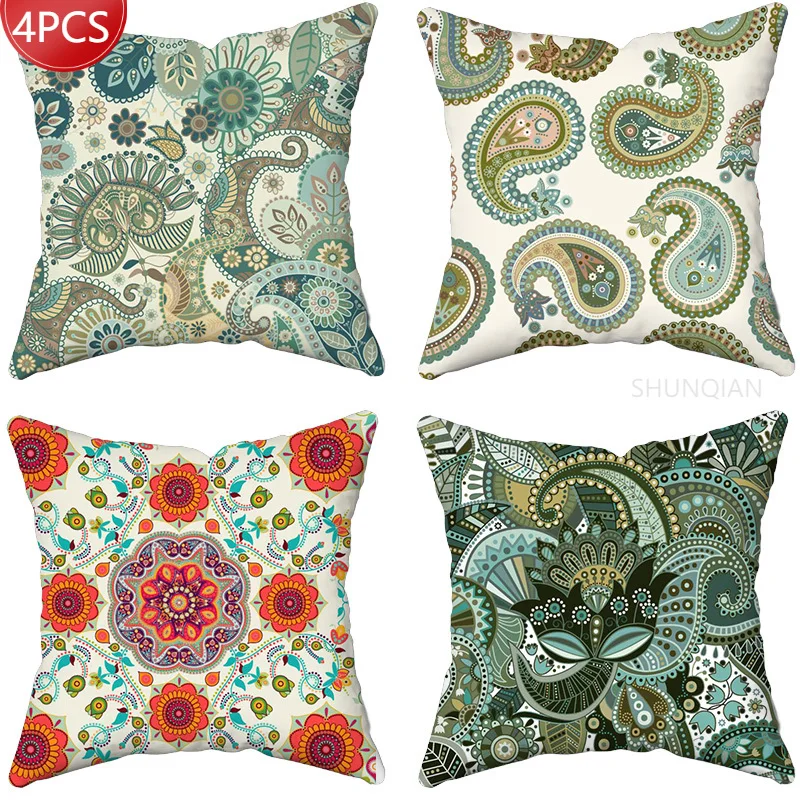 

Paisley pattern Pillowcase Decorative Sofa Cushion Case Bed Pillow Cover Home Decor Car Cushion Cover Pillow Case 45*45cm