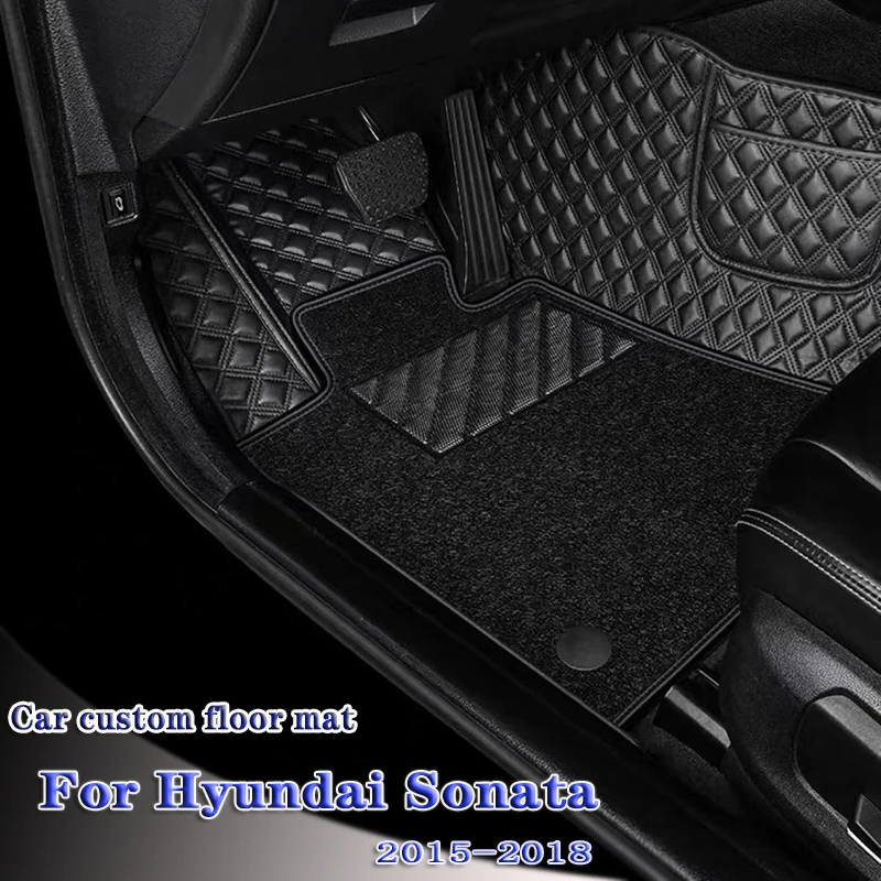 Car Floor Mats For Hyundai Sonata LF 2015 2016 2017 2018 Rugs Dash Carpets Cargo Liners Pads Interior Accessories Styling Covers |