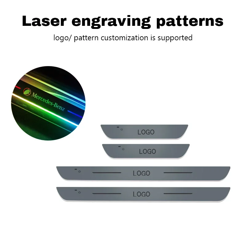 Лазерная лампа-проектор для двери автомобиля