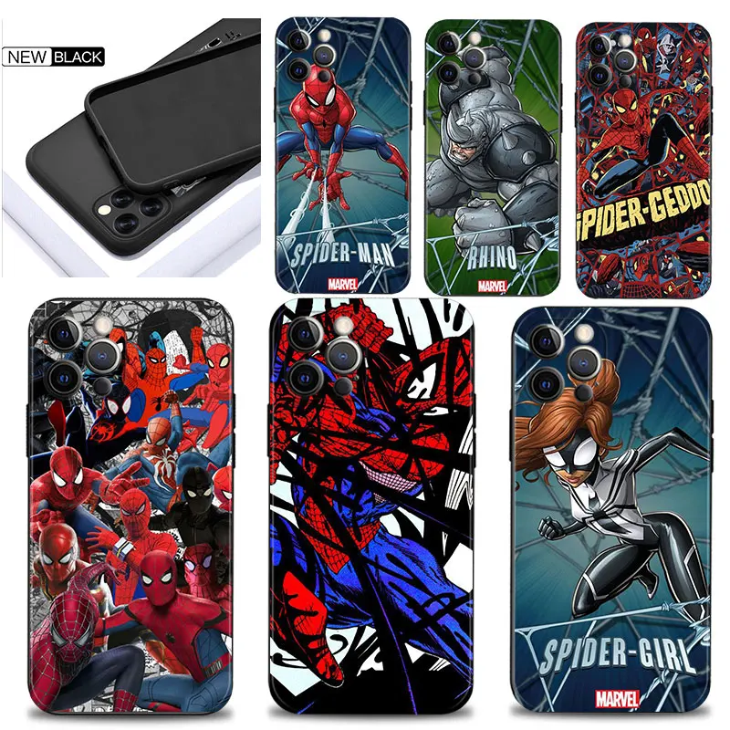 

Marvel Spiderman 3 Case For iPhone 7 11 12 13 Pro Max Mini 13Pro 12Pro 11Pro XR XS XSMax X SE(2020) 8 6 6S Plus 5 5S Coque