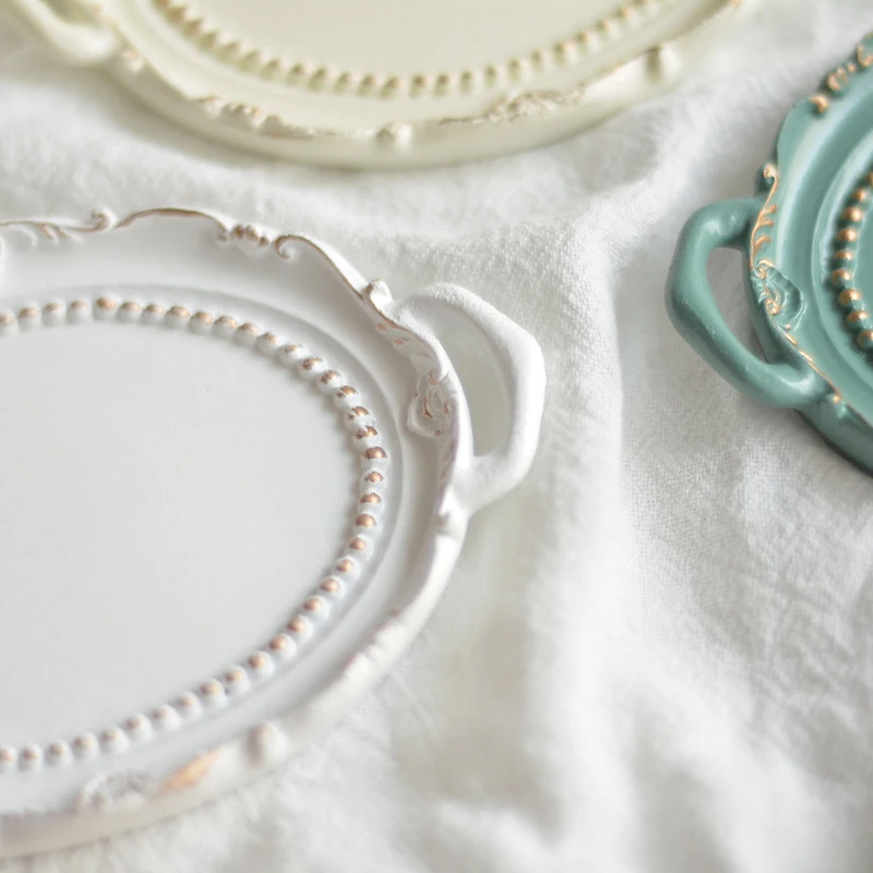 Декоративная тарелка для ювелирных изделий поднос в скандинавском стиле