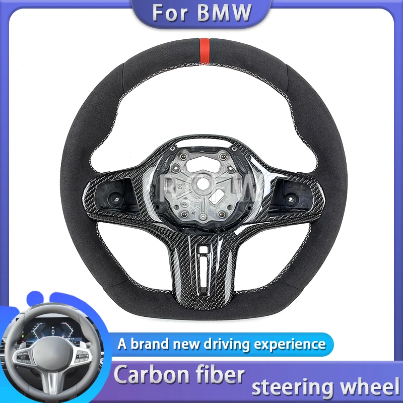 Автомобильное рулевое колесо из углеродного волокна с подогревом для BMW G20 G28 G29 G30