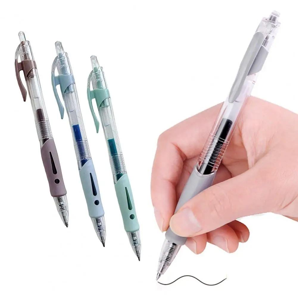 

6Pcs Gel Pens 6 Color Non-slip Grip Student Girls Boys Writing Gel Pen Pen School Student Girls Boys Writing Gel Pen