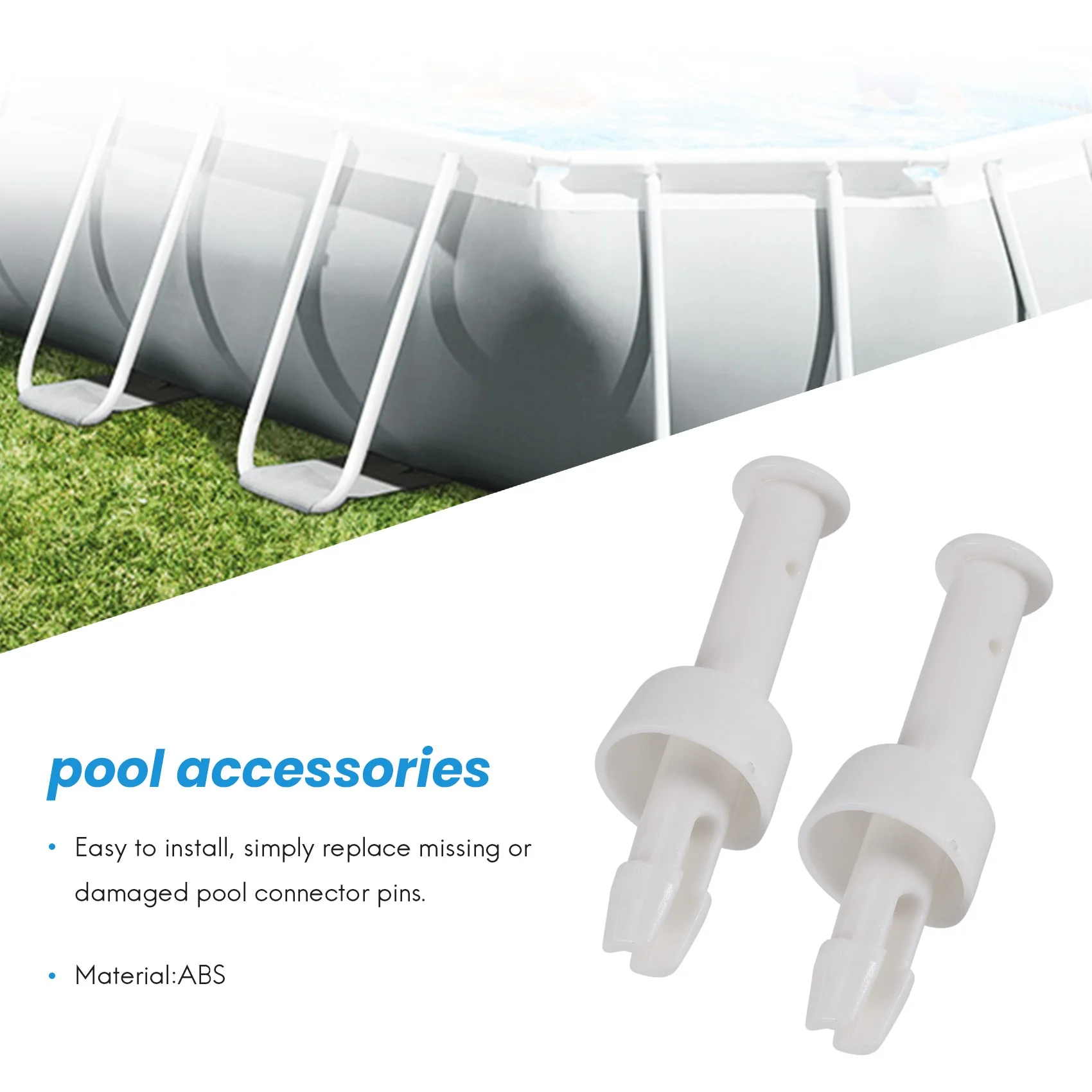 20 шт. штифты для соединения бассейна из АБС-пластика набор колпачков 6 см/2 36 дюйма