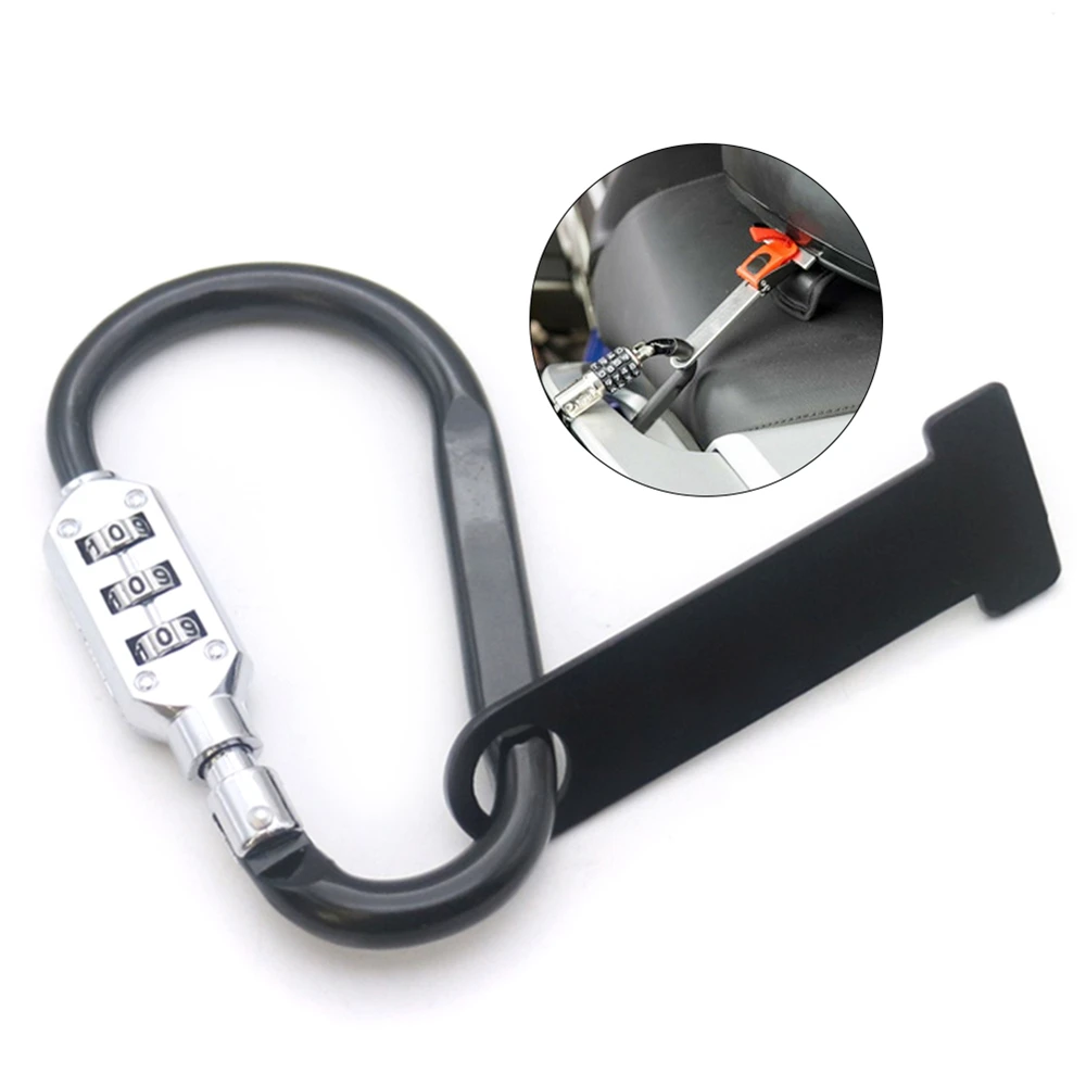 ​Motorcycle Helmet Lock Buckle Scooter Anti-theft Open Face Helmet Lock Fastener + T-Bar For Racing Motorbike Bike Helmet lock