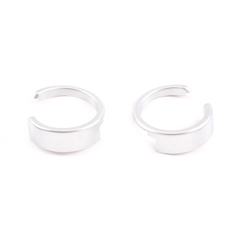 Car Front Water Cup Holder Decorative Ring Trim Stickers For Land Rover Discovery 3 LR3 2004-2009