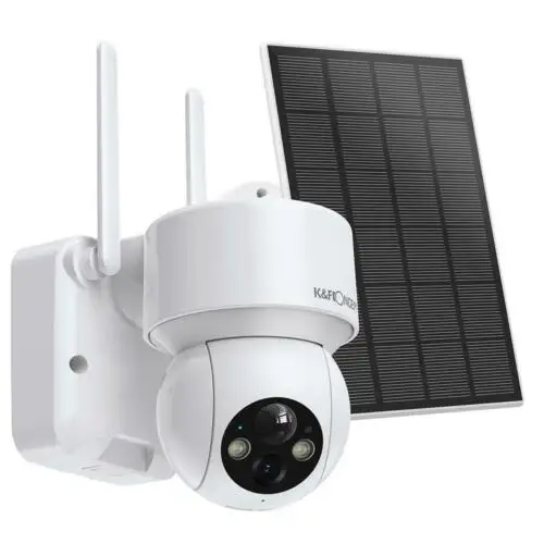 

K&F Concept 1080P Waterproof Wireless Solar Camera Outdoor WiFi Security Camera