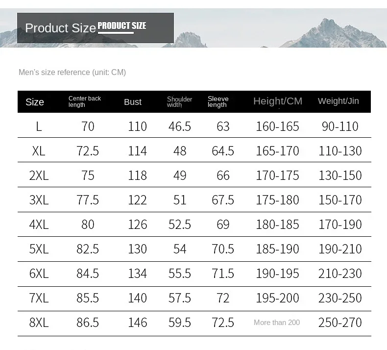 Мужская уличная куртка размера плюс 5xl 6xl 7xl 8xl большая осенне-зимняя мужская