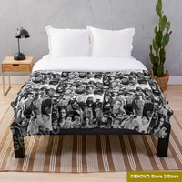 matthew gray gubler throw blanket creative printed soft bath for travel blanket four season outdoor bedspread on the bed