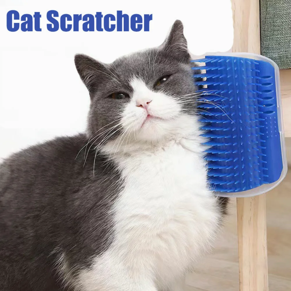 

Soft Face Comb Grooming Groomer Supply Comb Cat Self Supplie Cat Massage Rubs Brush Cats Cat The Pet Wall Tickling With Corner