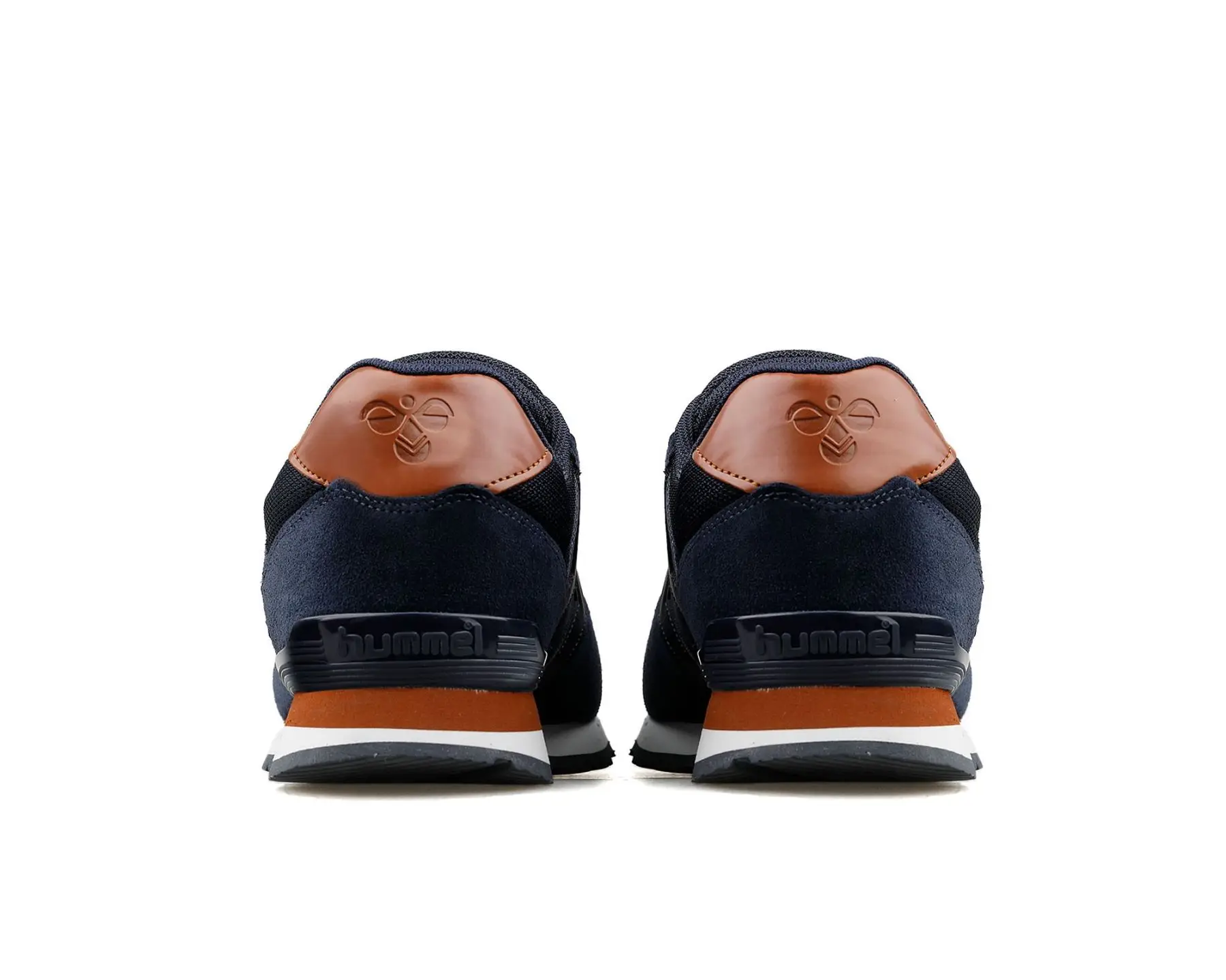 Hummel Original Men's Sneakers Casual Sneakers Navy Blue Color Casual Daily Walking Shoes Hmleightyone Sneaker