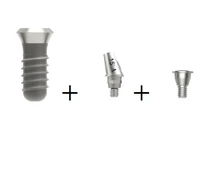 tl tooth implants ce tooth fixture compatible with straumann tissue level implant abutment closure screw healing abutment