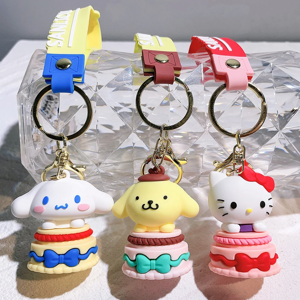 

Sanrio Аниме Коллекция брелок милая Hello Kitty Kuromi Мелодия модель кулон брелок для женщин модные сумки брелки ювелирные изделия