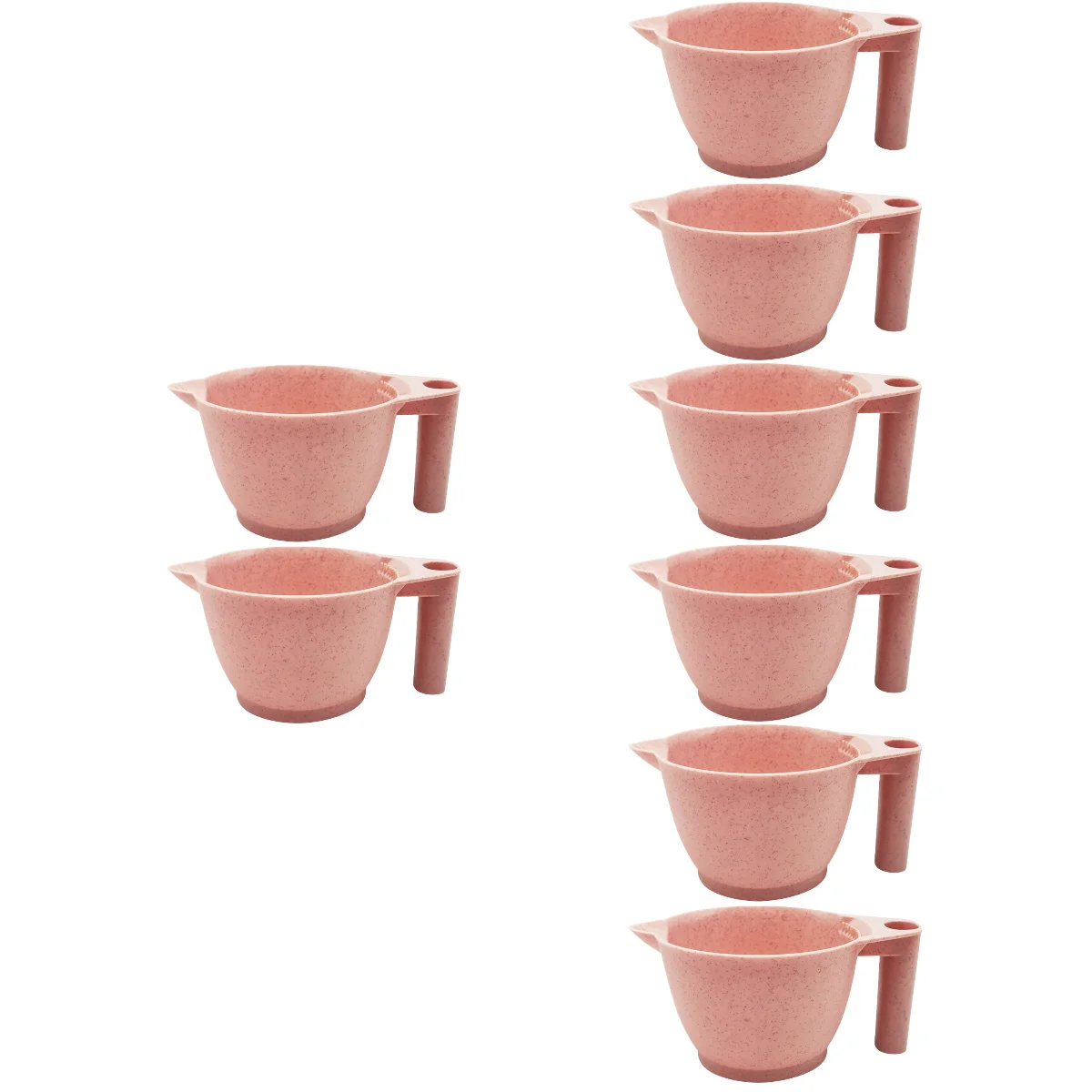 

8 pcs Hair Dye Mixing Bowl Portable Tint Bowl Color Mixing Bowls for Hair Salon