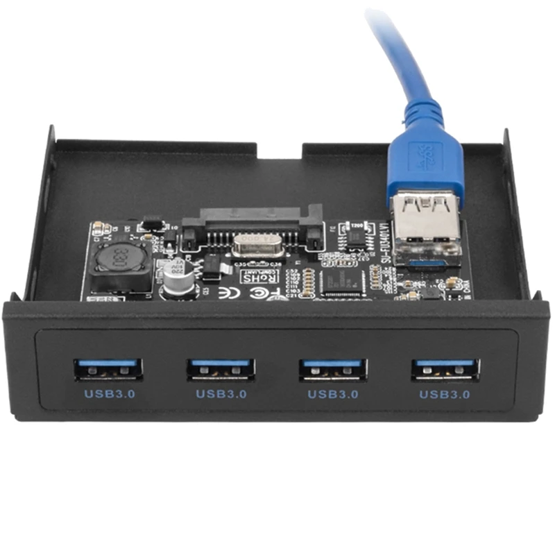 

HOT-Pci-E на USB 3,0 Pc Передняя панель USB расширения карты Pcie USB адаптер 3,5 дюйма Кронштейн передней панели Pci Express X1 Riser