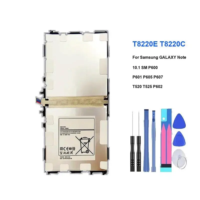 T9500C T8220E Аккумулятор для планшета Samsung Galaxy Note 8,0 10,1 Pro 12,2 SM P900 GT N5100 N5110 N8000 N8010 N8020 Аккумуляторы + НО (art.: 3920d225d445c) - 3920d225d445c