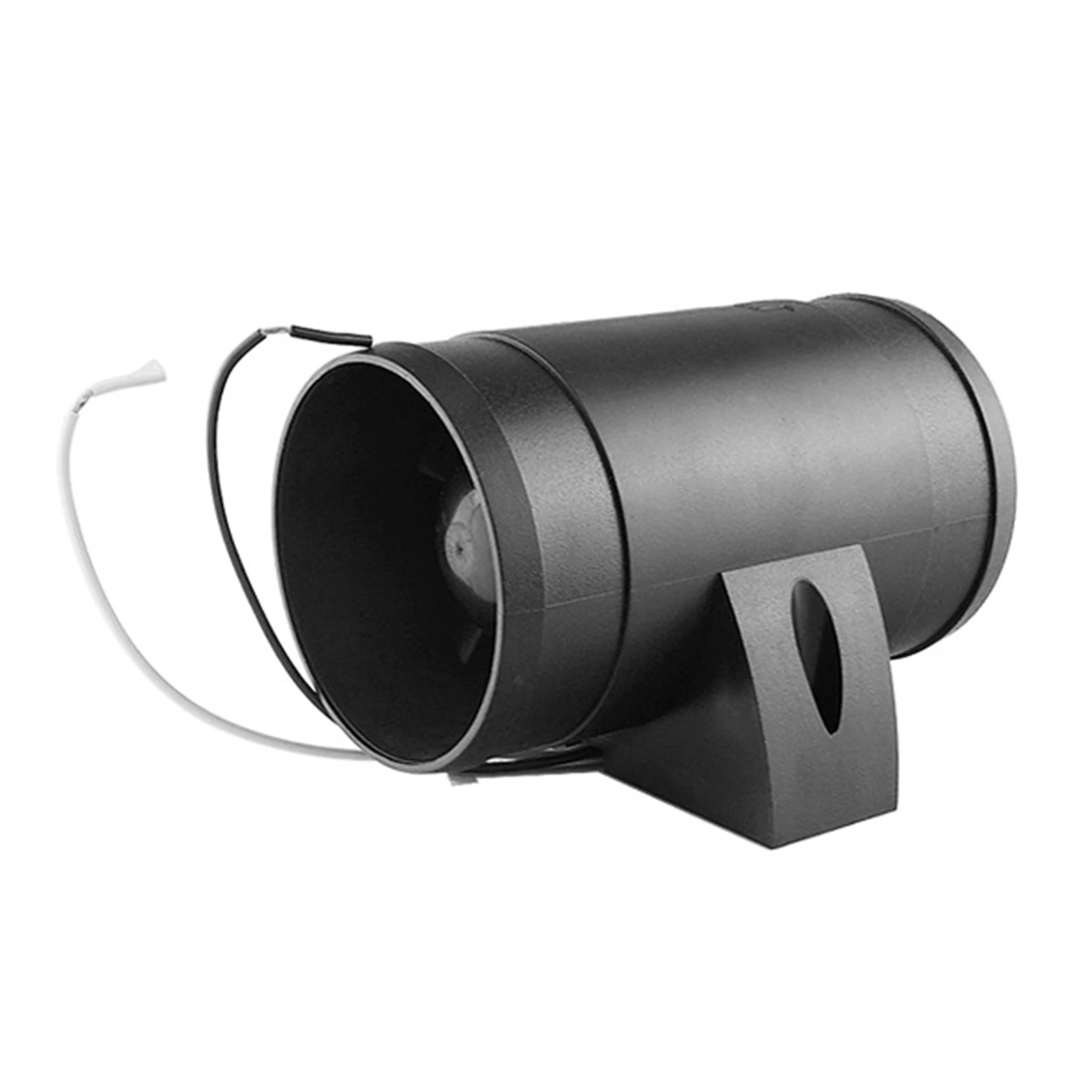 

12V Exhaust Fan 5-Blade Fan Bilge Blower Engine Room Dc Exhaust Fan For Motor Yacht Kitchen Fan Marine Black