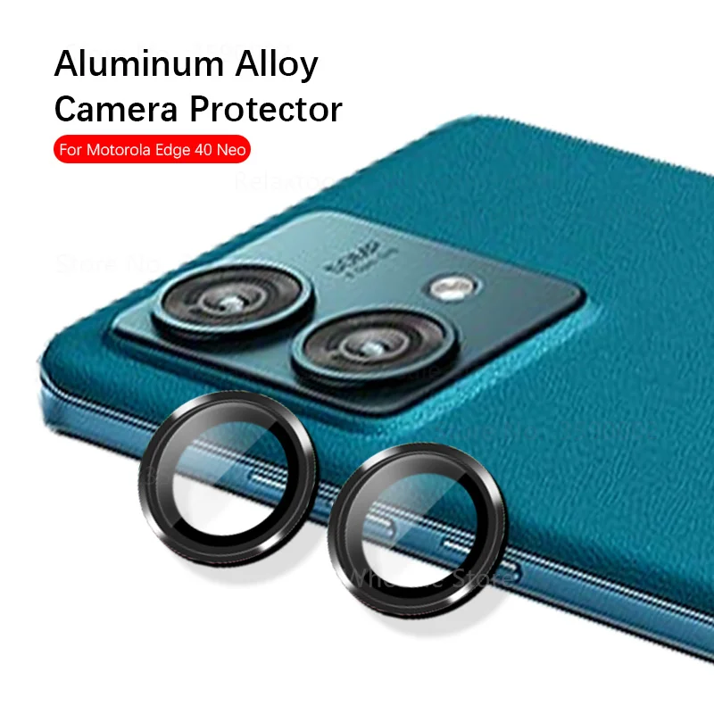 Чехол Edge 40 Neo с 3D изогнутым объективом камеры металлическое кольцо крышка из
