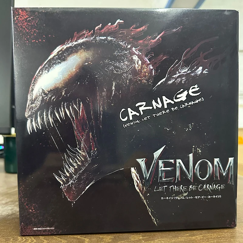 Фото SHFiguarts Venom Red Venom Carnage Фигурка Shf Venom 2 Let There Be Carnage Аниме Фигурка Модель Кукла Игрушка Подарки На День Рождения №4